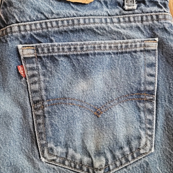 Vintage Levi 505 Jeans Actual waist 34" - Picture 6 of 12